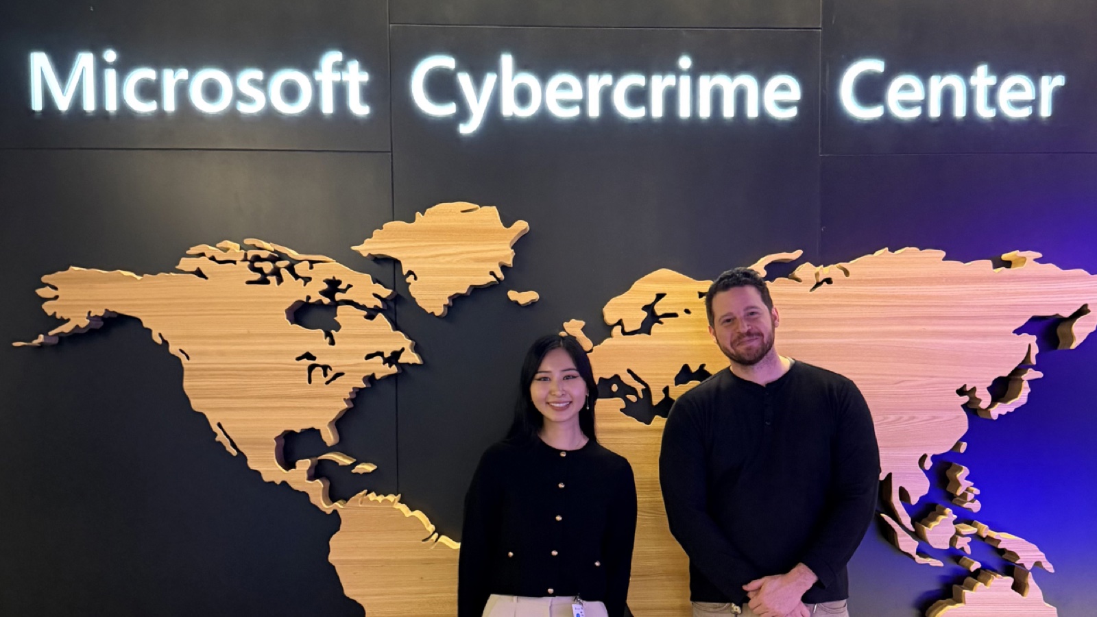 Sandra at Microsoft's Cybercrime Center
